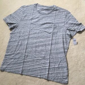 GAP Essential Pocket T-Shirt Gray Marl Size XL New